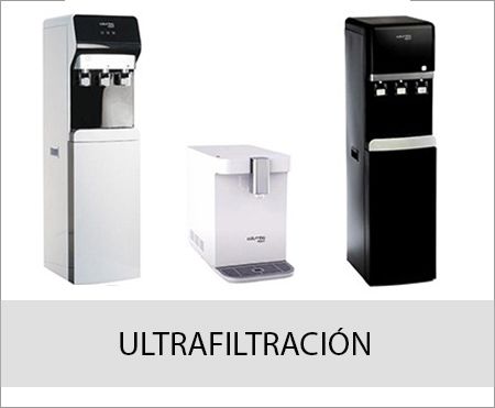 fuentes de agua con ultrafiltracion